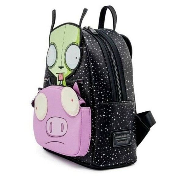 Loungefly Invader Zim Gir 20th Anniversary Mini Backpack - Picture 4 of 7